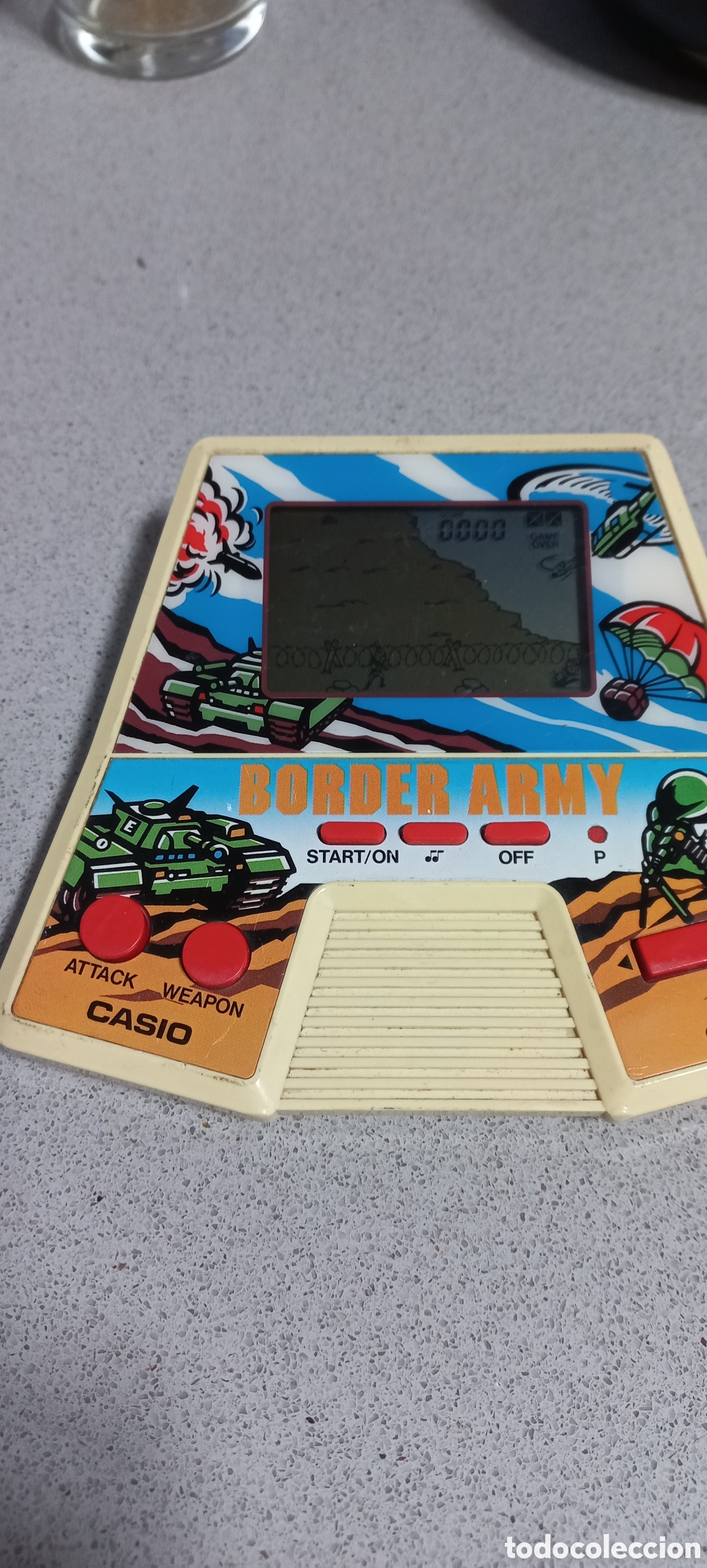 Videojuegos y consolas: GAME & WATCH CASIO BORDER ARMY 1987 - Foto 3