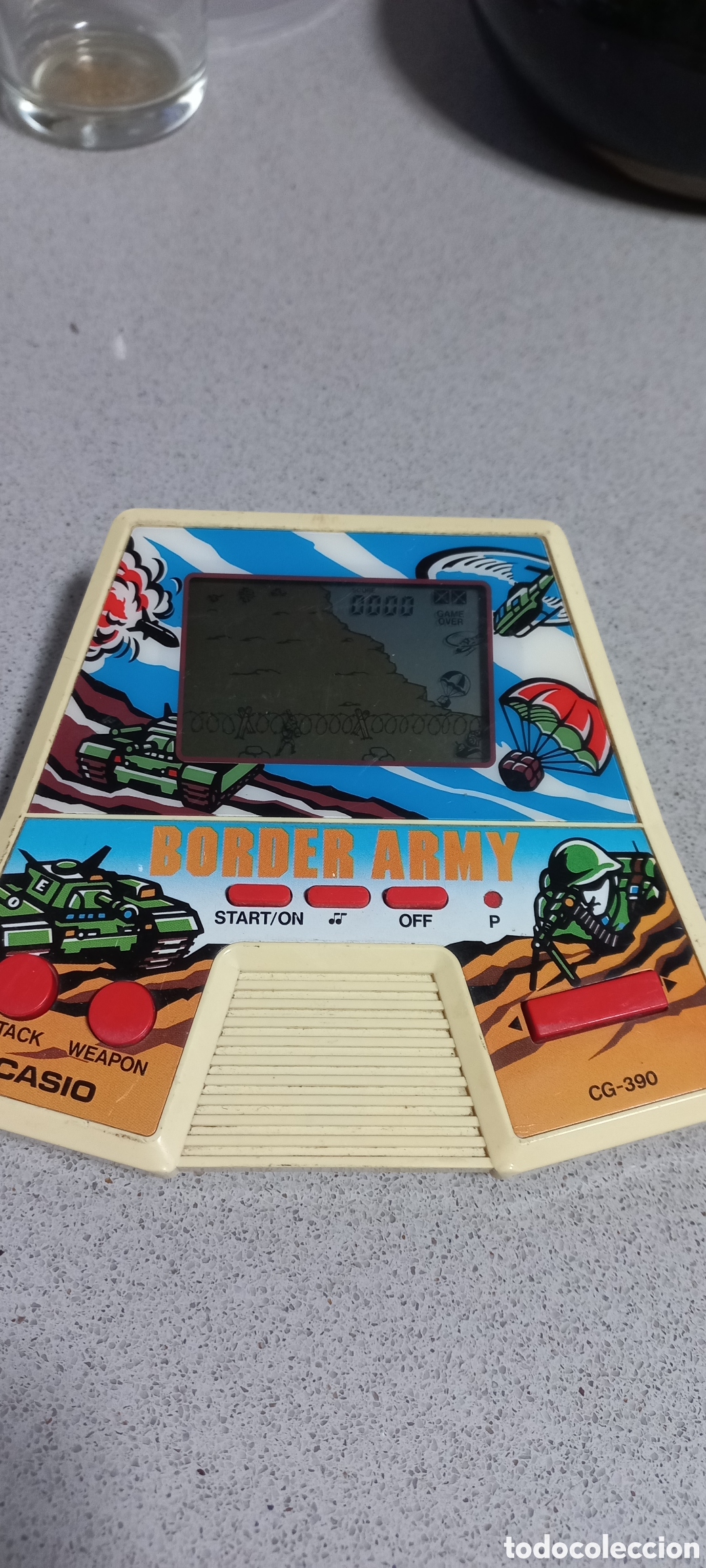 Videojuegos y consolas: GAME & WATCH CASIO BORDER ARMY 1987 - Foto 2