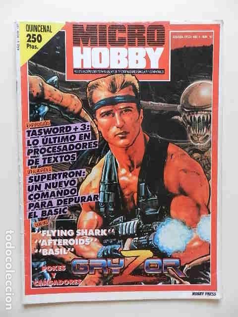 Videojuegos y consolas: Micro Hobby n&ordm; 167 Sinclair Gryzor - Foto 1