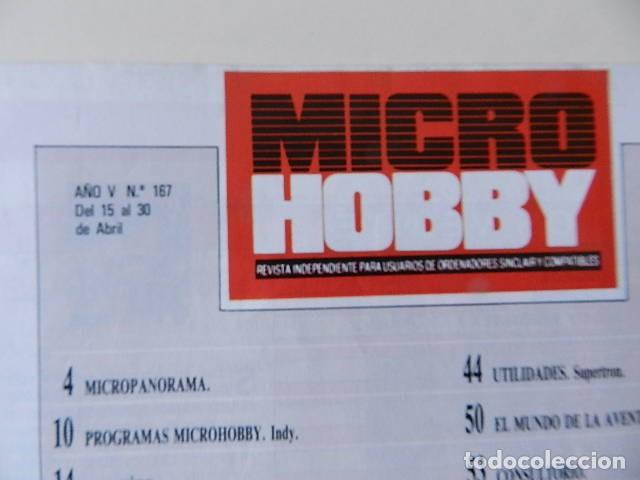 Videojuegos y consolas: Micro Hobby n&ordm; 167 Sinclair Gryzor - Foto 4