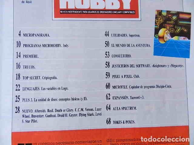Videojuegos y consolas: Micro Hobby n&ordm; 167 Sinclair Gryzor - Foto 6