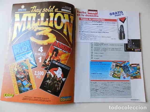 Videojuegos y consolas: Micro Hobby n&ordm; 106 Sinclair The great escape Incluye mapa - Foto 3