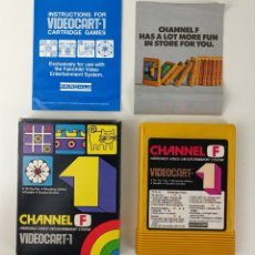 Videojuegos y Consolas: CARTUCHO CHANNEL F 1 VIDEOCART-1. FAIRCHILD. VIDEOJUEGO. PRIMER CARTUCHO DE LA HISTORIA. AÑOS 70