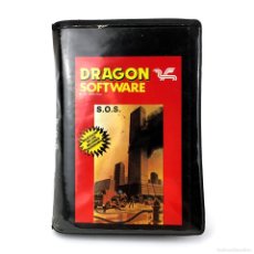 Videojuegos y Consolas: DRAGON SOFTWARE 21 S.O.S. ESTUCHE GTS ESPAÑA 32 64 200 COMPUTER CINTA JUEGO RETRO ORDENADOR CASSETTE