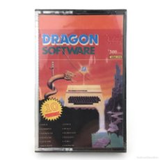 Videojuegos y Consolas: DRAGON SOFTWARE ESPAÑA AÑO 1 Nº 4 PRECINTADO COMPUTER 32 64 200 AVENTURA 7½ JUEGO ORDENADOR CASSETTE