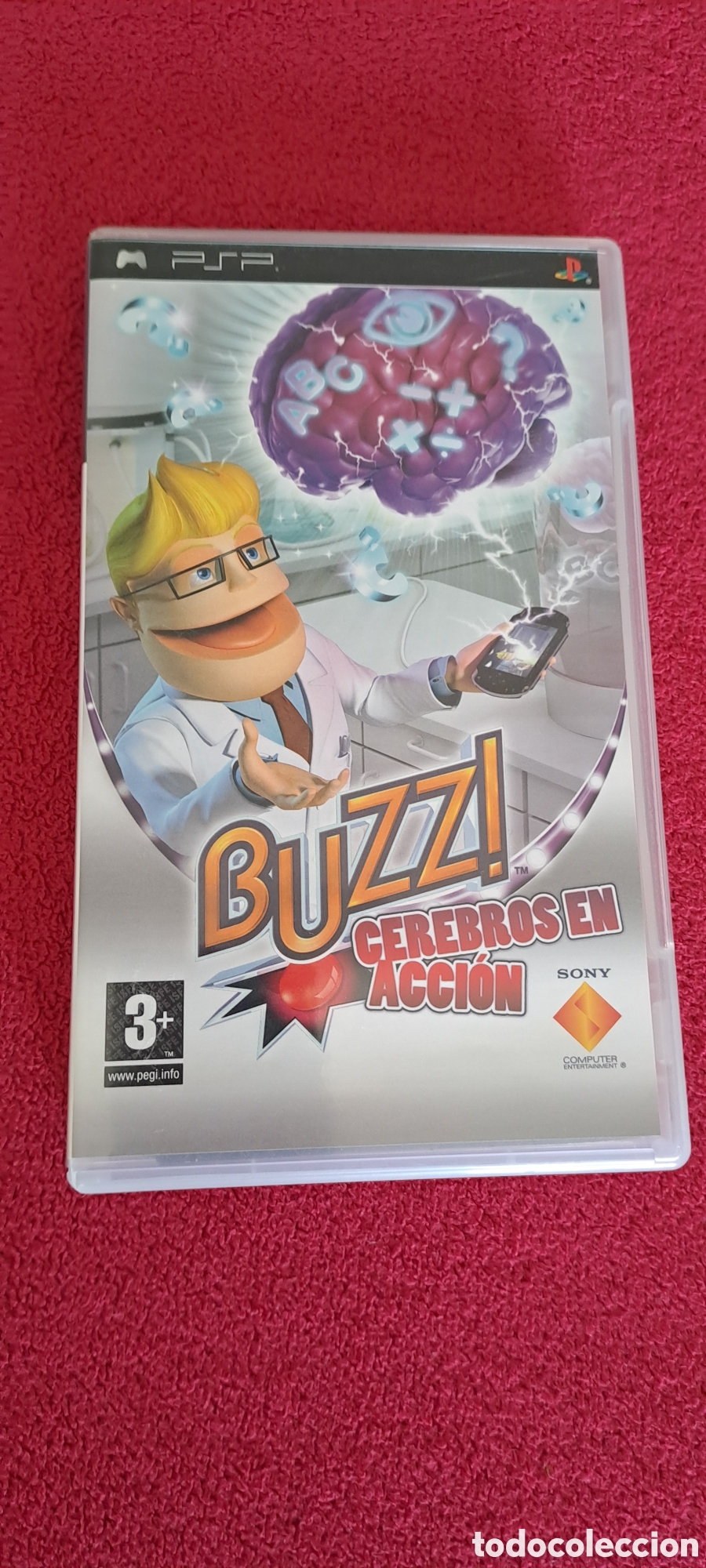 Videojuegos y consolas: JUEGO PSP &rdquo;BUZZ!:CONCURSO DE BOLSILLO&rdquo; - Foto 1