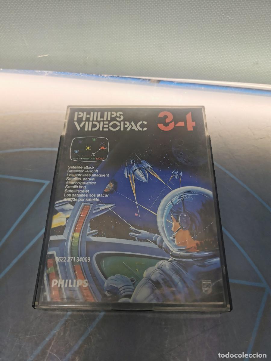 Videojuegos y consolas: videojuego Philips Videopac n&deg;34 Satellite Attack - Foto 7