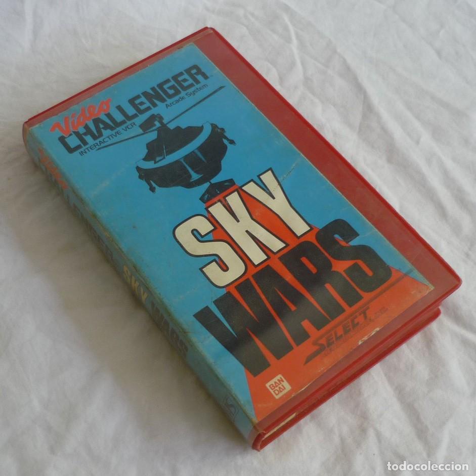 Videojuegos y consolas: Cinta VHS juego Challenger Interactive VCR Arcade System Sky Wars - Foto 1