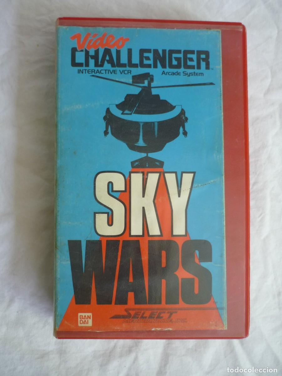 Videojuegos y consolas: Cinta VHS juego Challenger Interactive VCR Arcade System Sky Wars - Foto 2