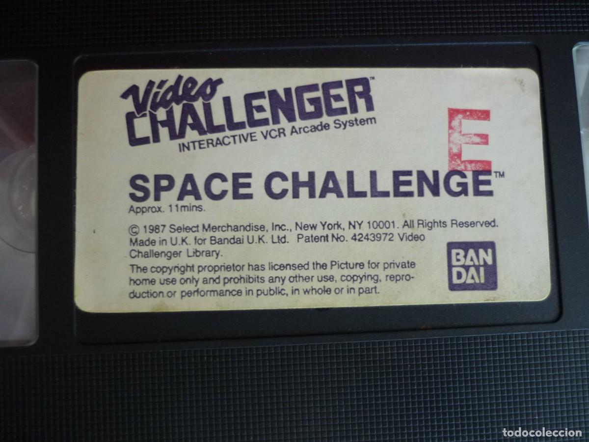 Videojuegos y consolas: Cinta VHS juego Challenger Interactive VCR Arcade System Sky Wars - Foto 6