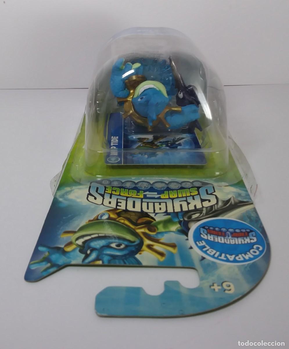Videojuegos y consolas: FIGURA RIP TIDE SKYLANDERS SWAP FORCE PRECINTADO - Foto 6