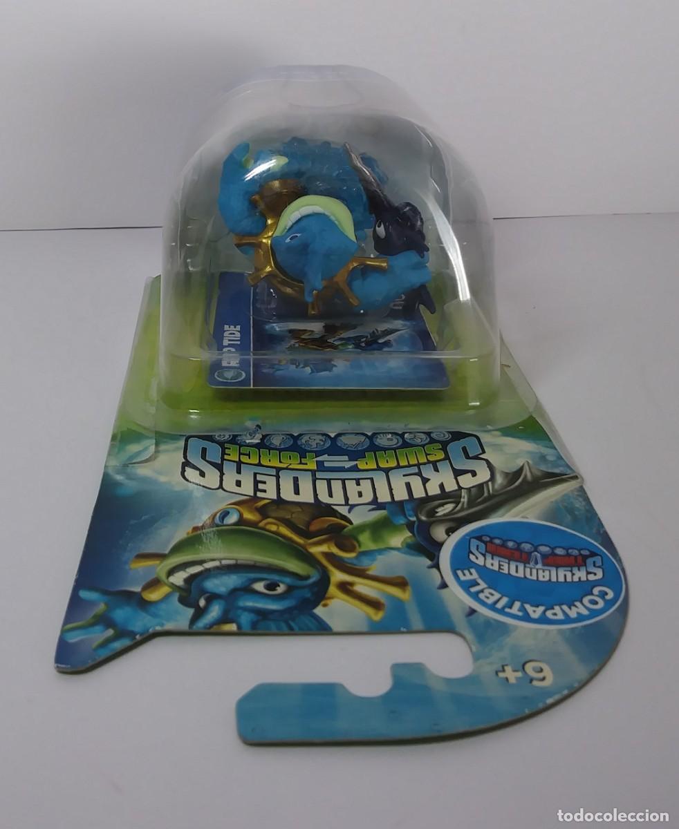 Videojuegos y consolas: FIGURA RIP TIDE SKYLANDERS SWAP FORCE PRECINTADO - Foto 6