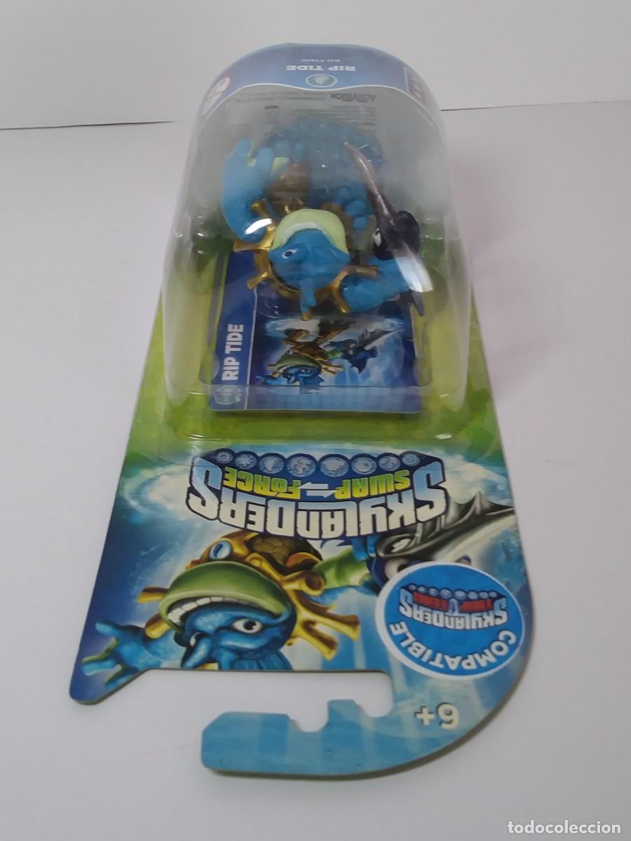 Videojuegos y consolas: FIGURA RIP TIDE SKYLANDERS SWAP FORCE PRECINTADO - Foto 6