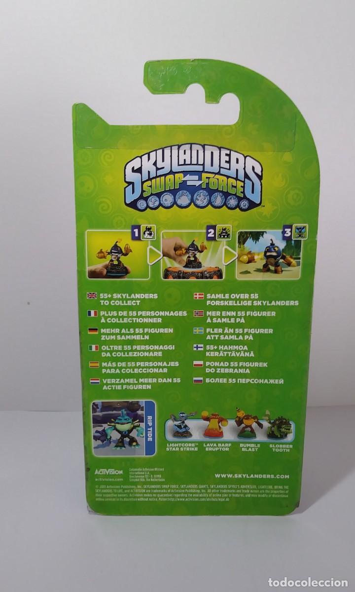 Videojuegos y consolas: FIGURA RIP TIDE SKYLANDERS SWAP FORCE PRECINTADO - Foto 3