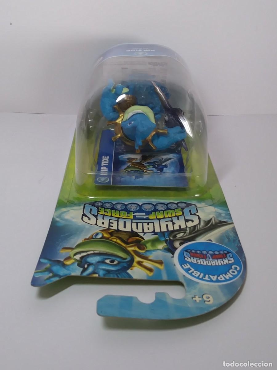 Videojuegos y consolas: FIGURA RIP TIDE SKYLANDERS SWAP FORCE PRECINTADO - Foto 5
