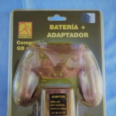 Videojuegos y Consolas: BATERIA + ADAPTADOR COMPATIBLE GB COLOR A ESTRENAR