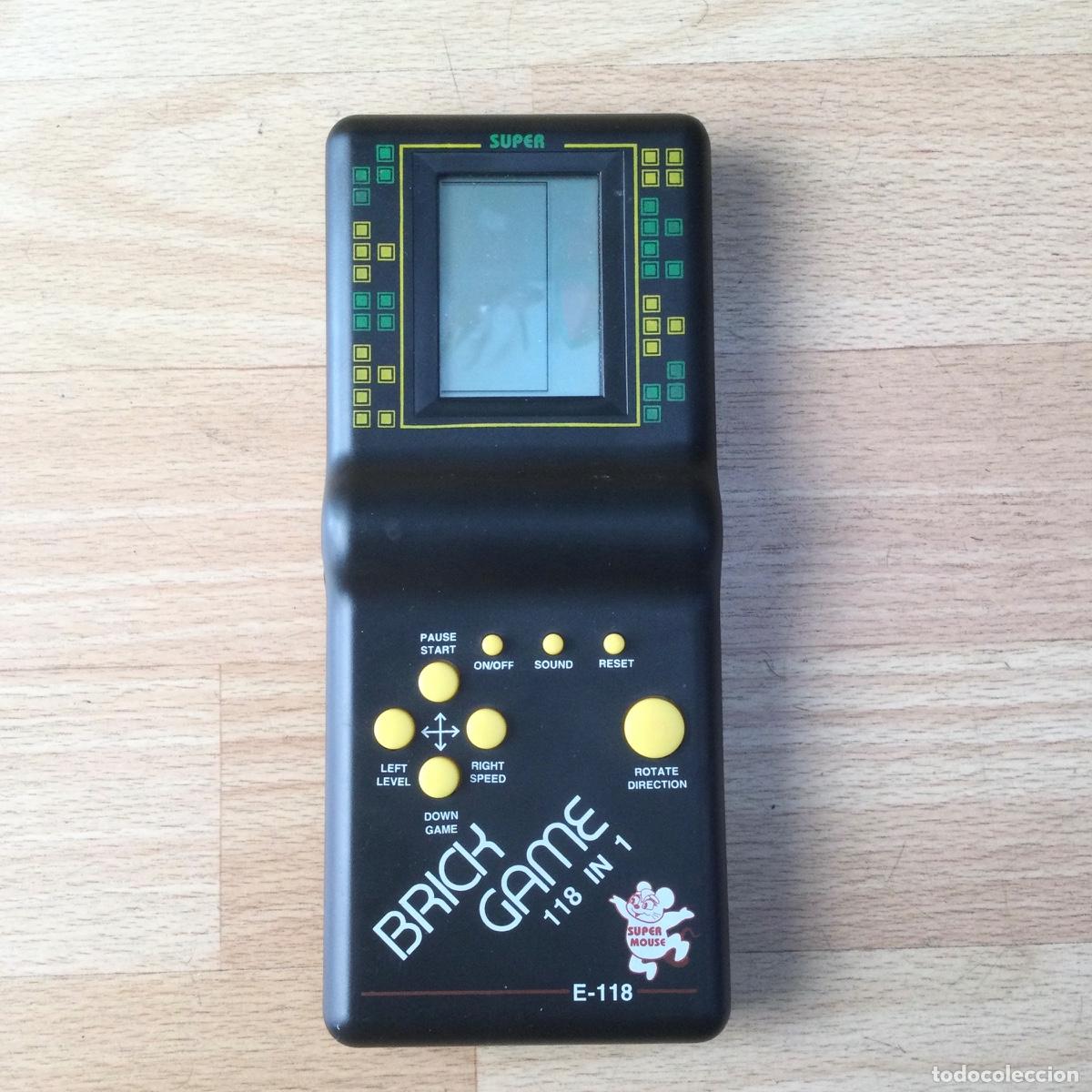 Videojuegos y consolas: Maquina electronica &ldquo;Brick Game&rdquo; E-118. Funcionando. - Foto 1