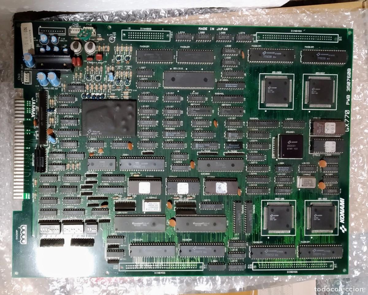 Videojuegos y consolas: A-JAX (AJAX). KONAMI. PLACA ARCADE JAMMA ORIGINAL - Foto 1