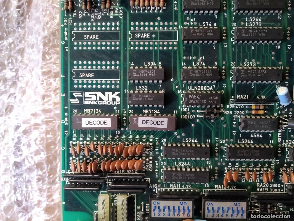 Videojuegos y consolas: (NO FUNCIONA) BERMUDA TRIANGLE. SNK. PLACA ARCADE JAMMA ORIGINAL - Foto 4