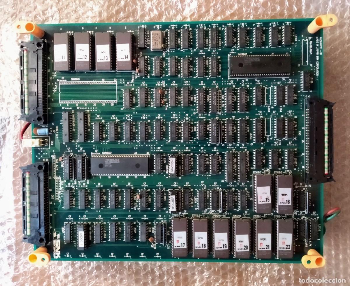 Videojuegos y consolas: (NO FUNCIONA) BERMUDA TRIANGLE. SNK. PLACA ARCADE JAMMA ORIGINAL - Foto 6