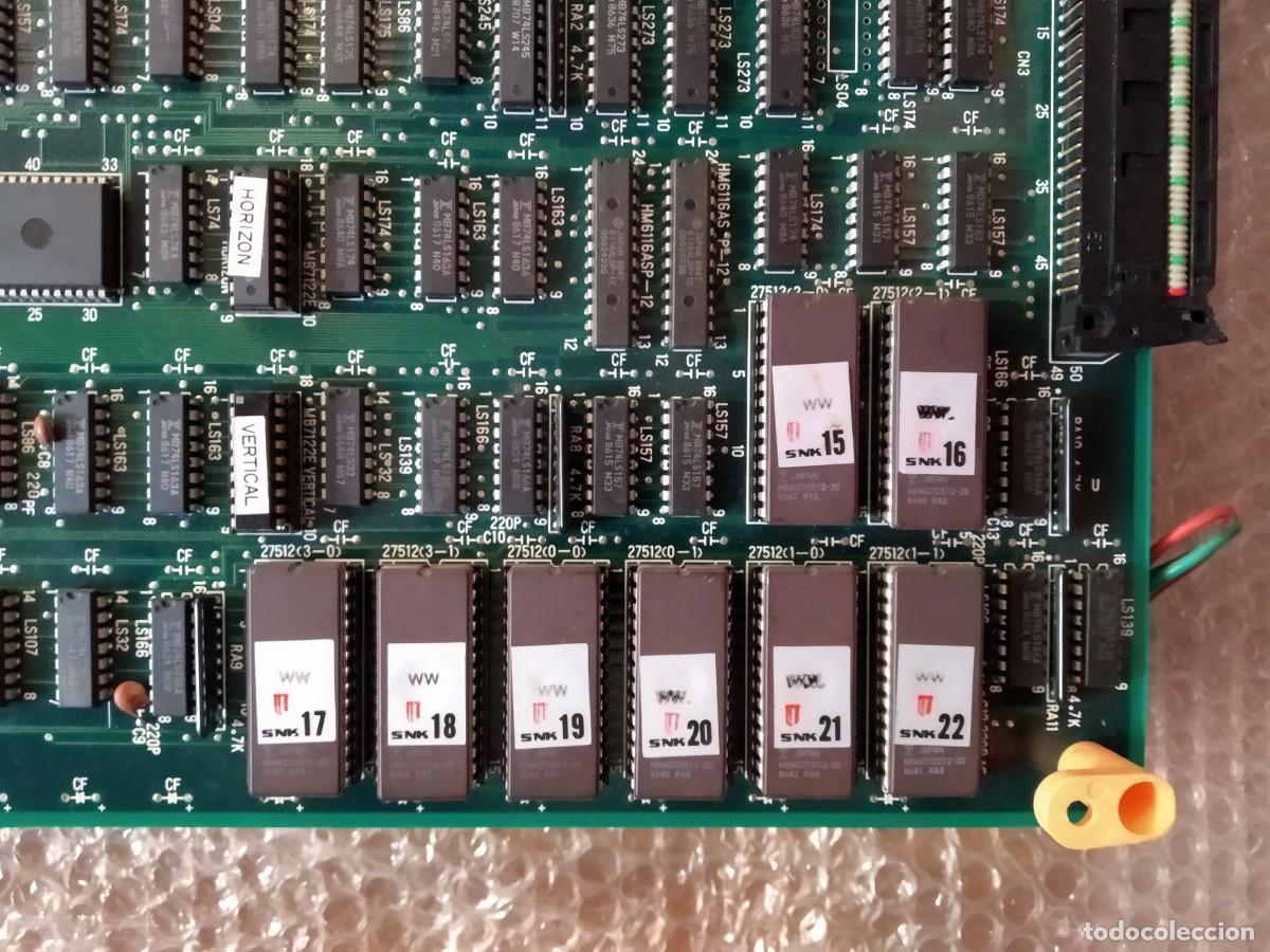 Videojuegos y consolas: (NO FUNCIONA) BERMUDA TRIANGLE. SNK. PLACA ARCADE JAMMA ORIGINAL - Foto 7