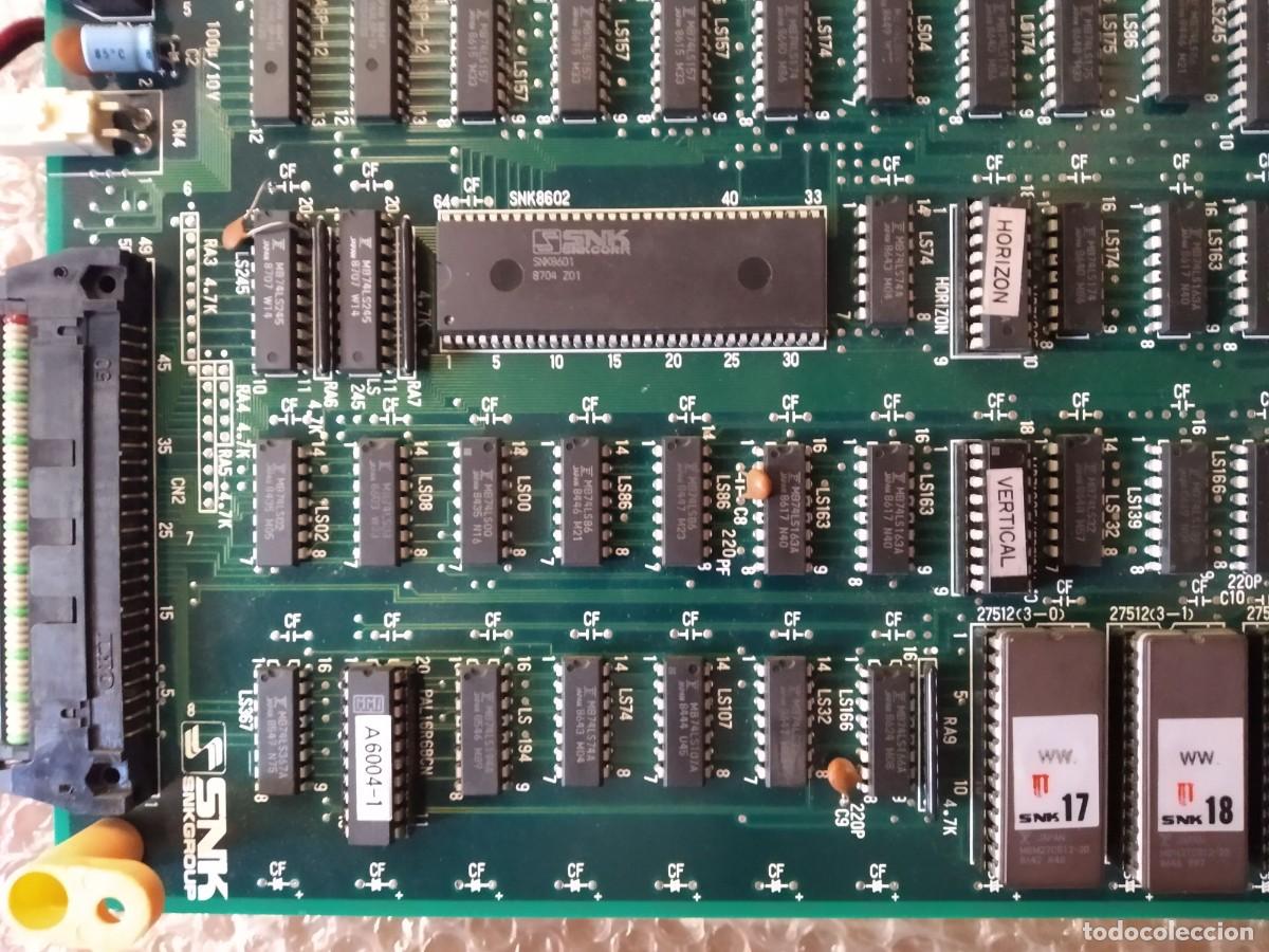 Videojuegos y consolas: (NO FUNCIONA) BERMUDA TRIANGLE. SNK. PLACA ARCADE JAMMA ORIGINAL - Foto 9