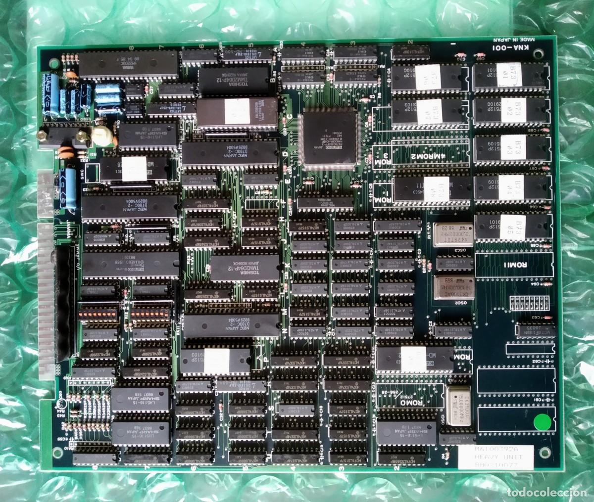 Videojuegos y consolas: HEAVY UNIT. TAITO. PLACA ARCADE JAMMA ORIGINAL - Foto 1
