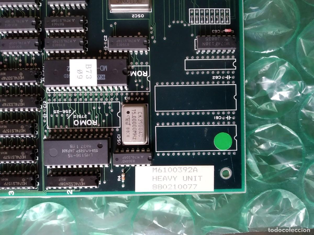 Videojuegos y consolas: HEAVY UNIT. TAITO. PLACA ARCADE JAMMA ORIGINAL - Foto 2