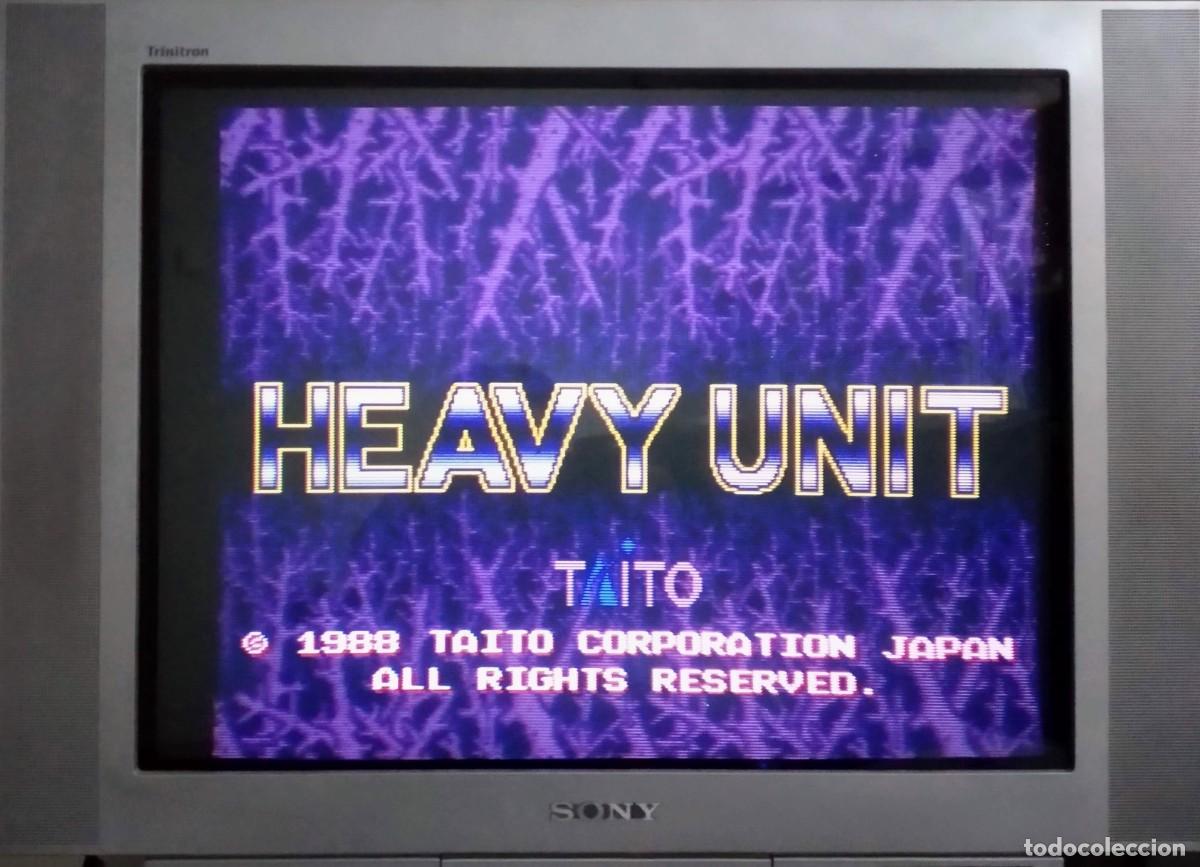 Videojuegos y consolas: HEAVY UNIT. TAITO. PLACA ARCADE JAMMA ORIGINAL - Foto 12