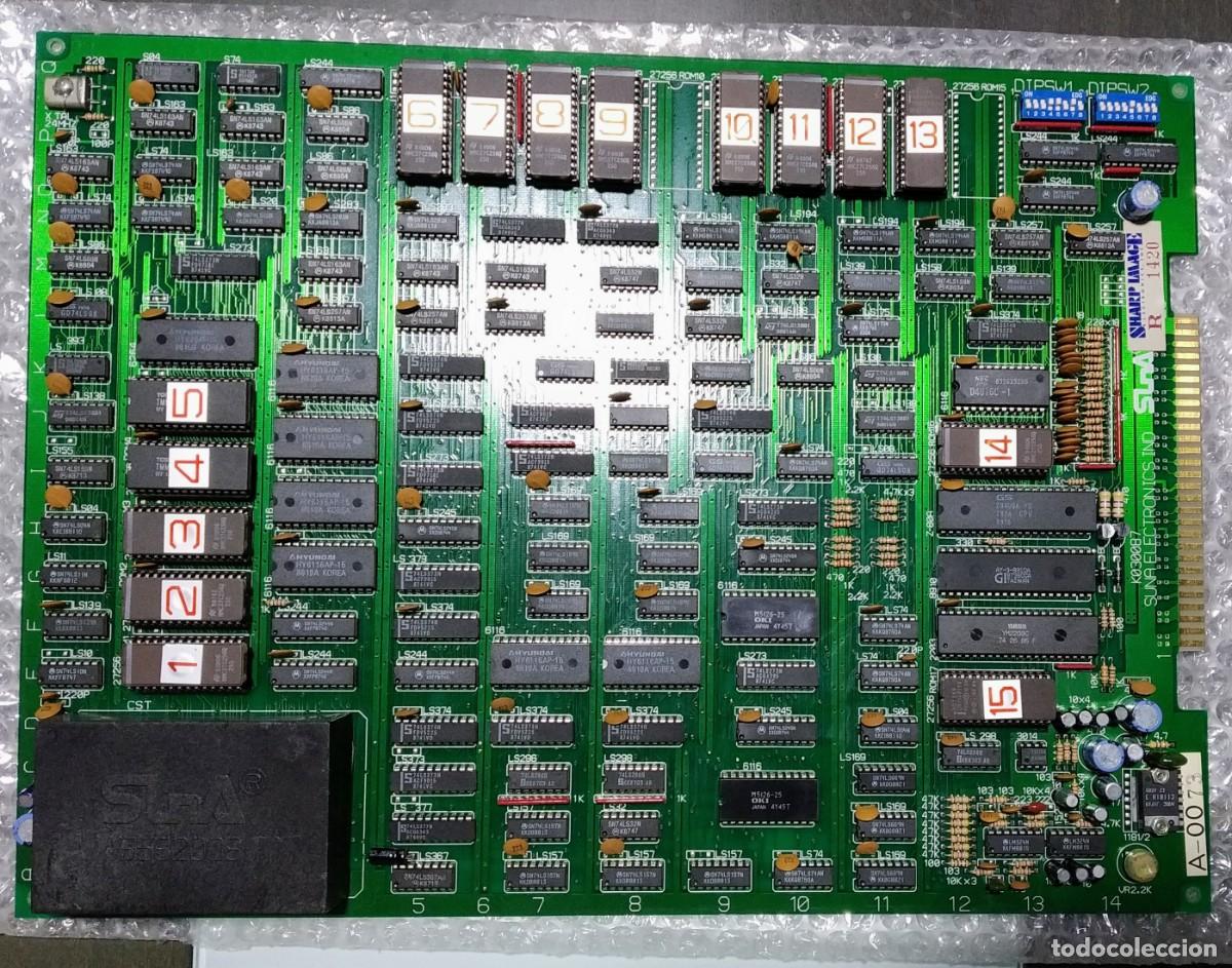 Videojuegos y consolas: ROUGH RANGER (SUPER RANGER). SUNA. PLACA ARCADE JAMMA ORIGINAL - Foto 1