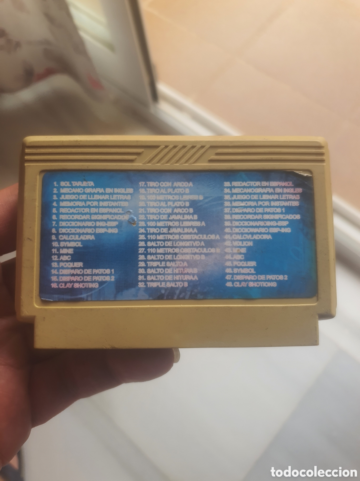 Videojuegos y consolas: Cartucho antiguo consola clonica - Foto 1
