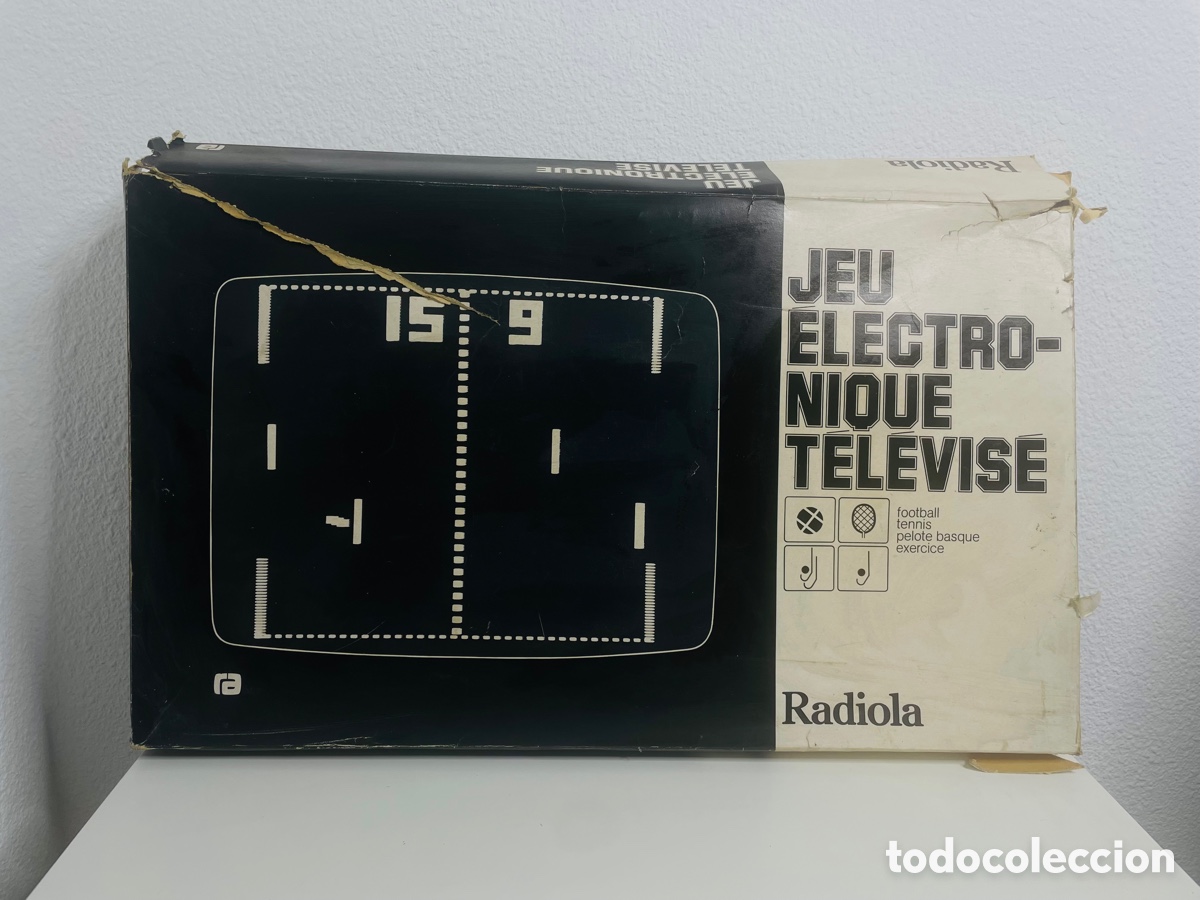 CONSOLE PONG - SOUNDIC - AVEC BOITE - 6 JEUX - VINTAGE 1977