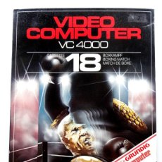 Videojuegos y Consolas: INTERTON VC 4000 CASSETTE 18 BOXKAMPF BOXING MATCH GRUNDIG PLAY VIDEO COMPUTER