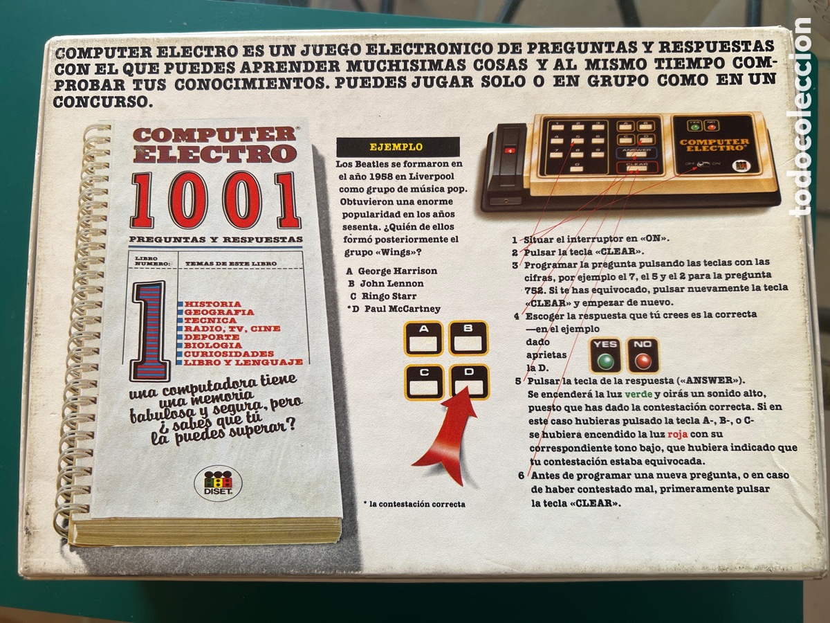 Videojuegos y consolas: COMPUTER ELECTRO DE DISET JUEGO INFORMATICO - Foto 3