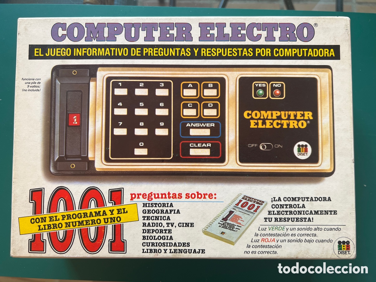 Videojuegos y consolas: COMPUTER ELECTRO DE DISET JUEGO INFORMATICO - Foto 1