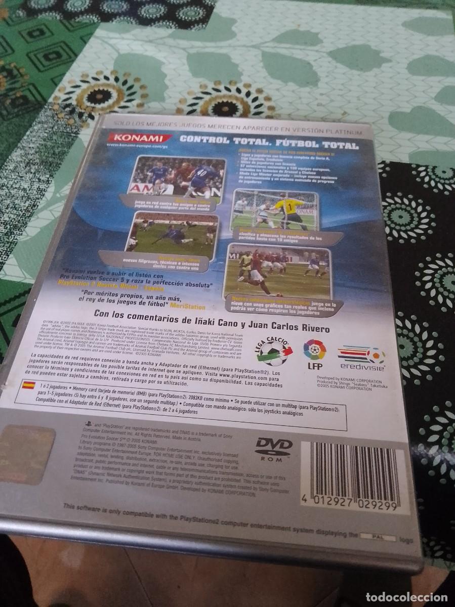 Videojuegos y consolas: Pro Evolution soccer 5 juego play - Foto 2