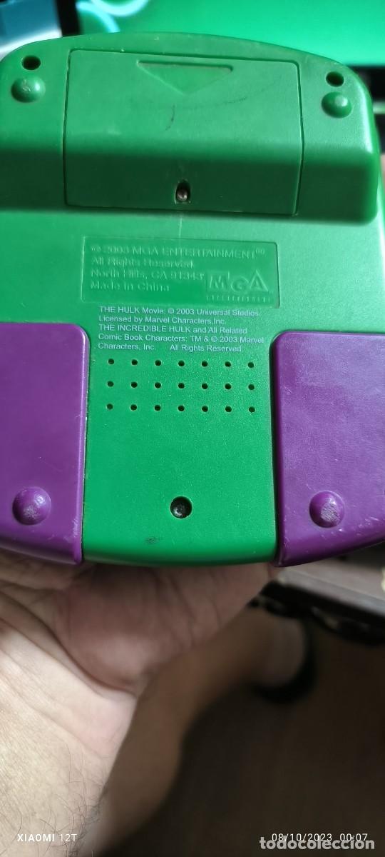 Videojuegos y consolas: JUEGO ELECTRONICO HULK VIDEOCONSOLA FUNCIONANDO - Foto 3
