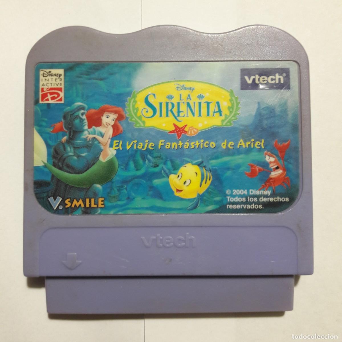 Videojuegos y consolas: Vtech v.smile La sirenita - Foto 1