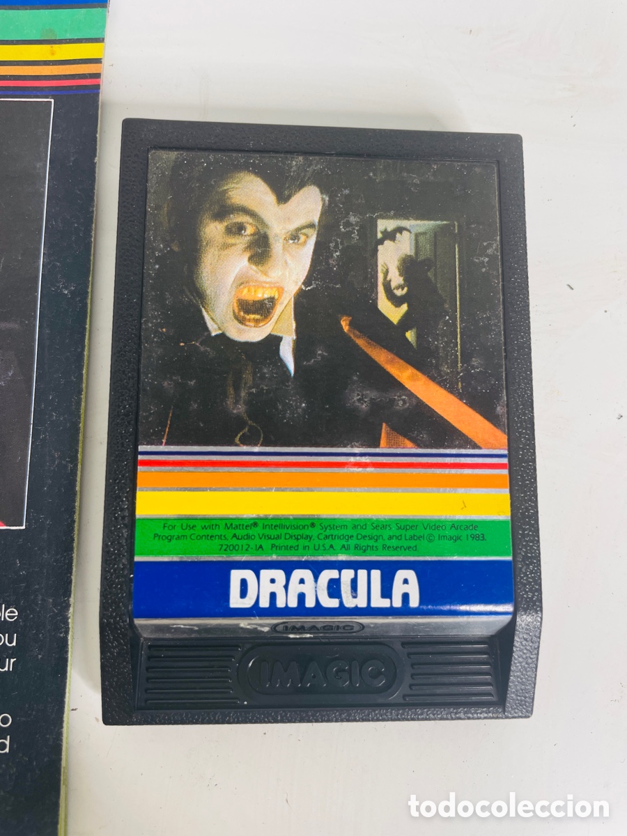 Videojuegos y consolas: Dracula Intellivision 1983 Imagic - Foto 3