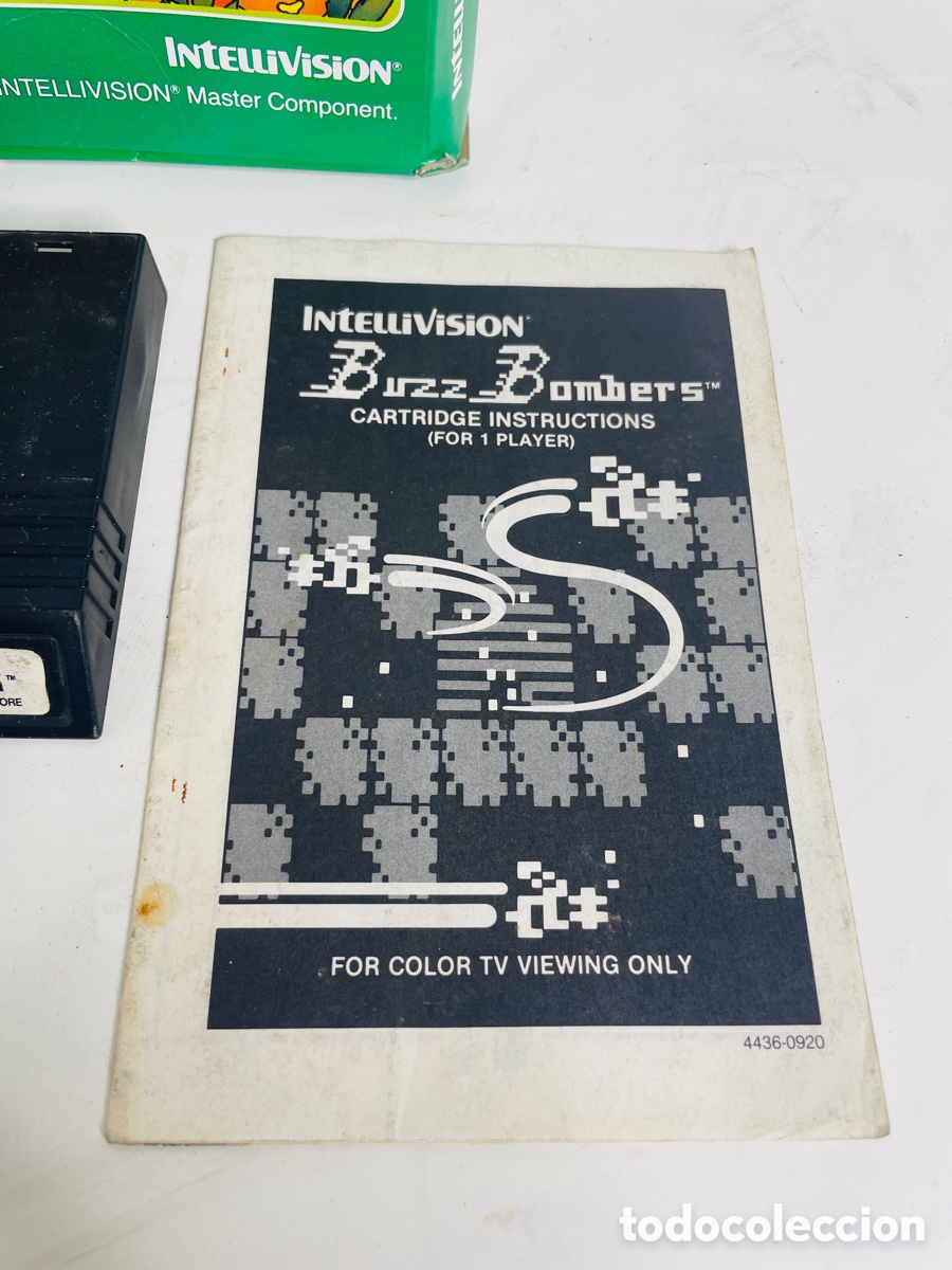 Videojuegos y consolas: Buzz Bombers Intellivision 1983 - Foto 4