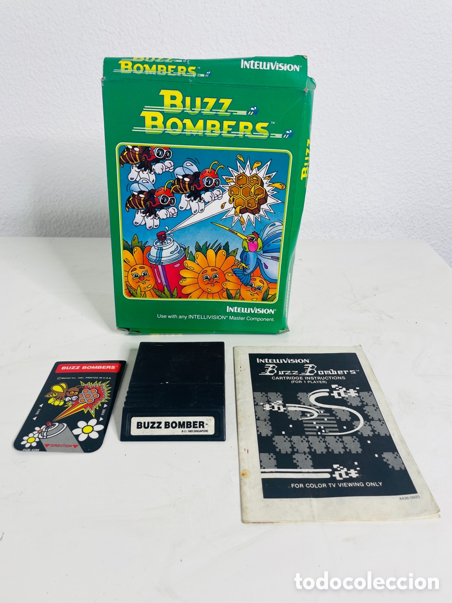 Videojuegos y consolas: Buzz Bombers Intellivision 1983 - Foto 1