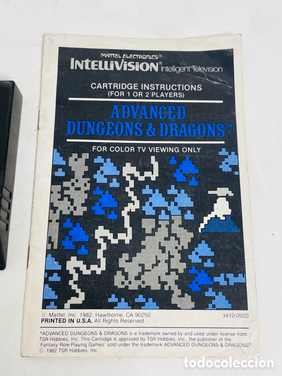 Videojuegos y consolas: Advanced Dungeons & Dragons Intellivision - Foto 3