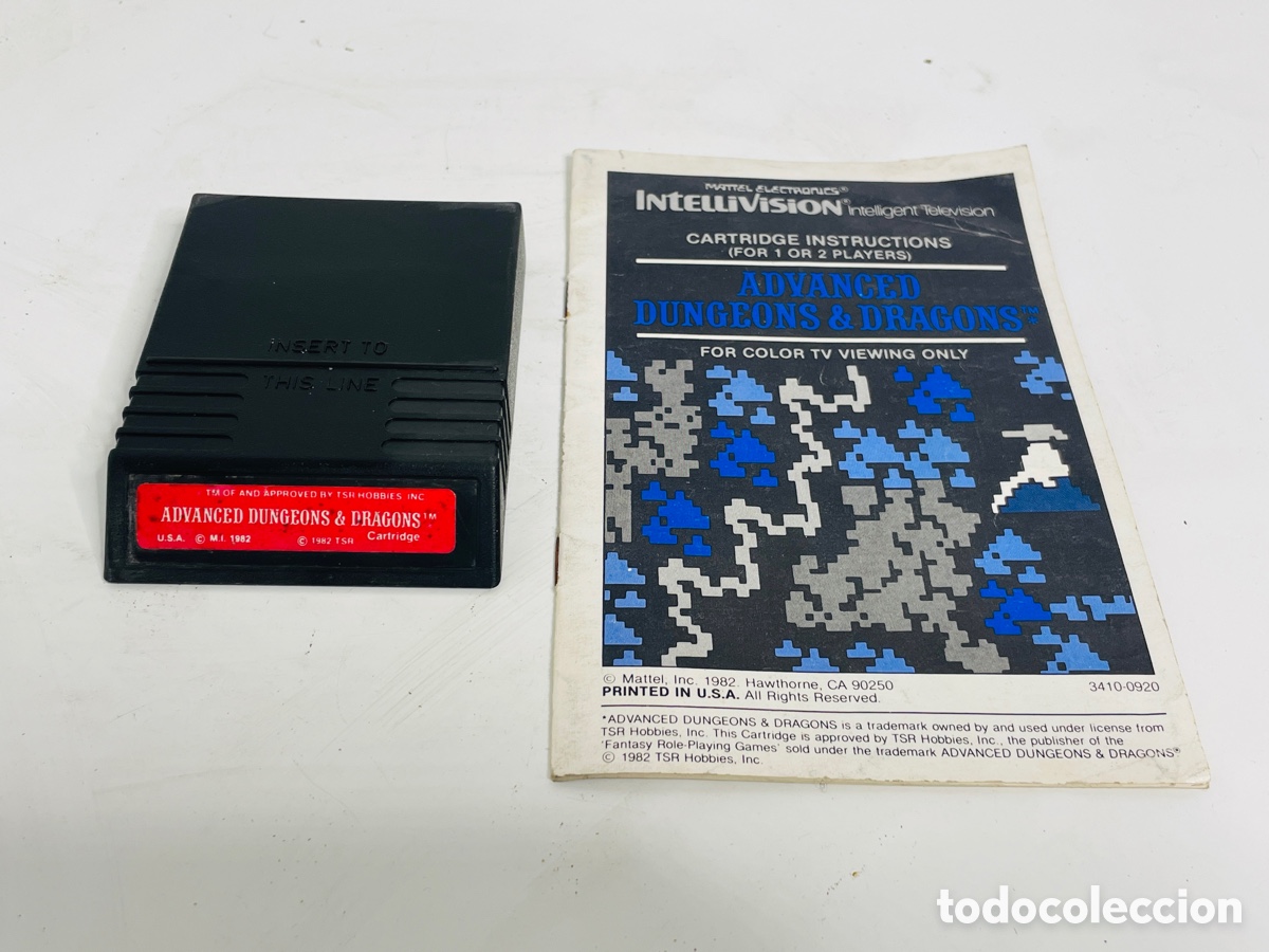 Videojuegos y consolas: Advanced Dungeons & Dragons Intellivision - Foto 1