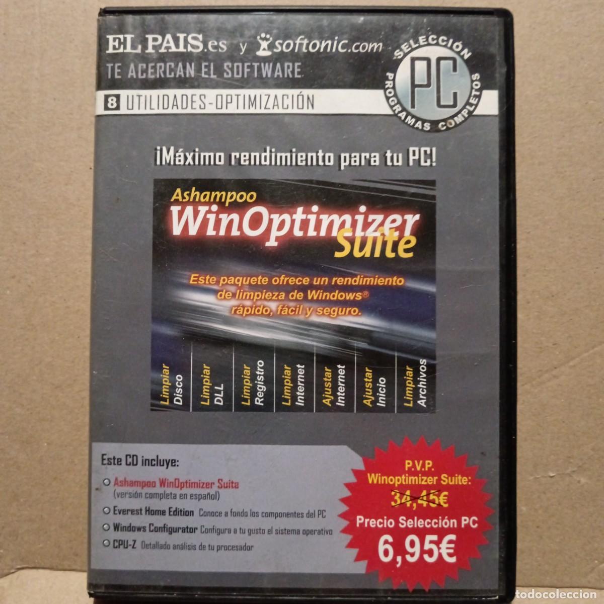 Videojuegos y consolas: Ashampoo WinOptimizer Suite. Cd-rom - Foto 1