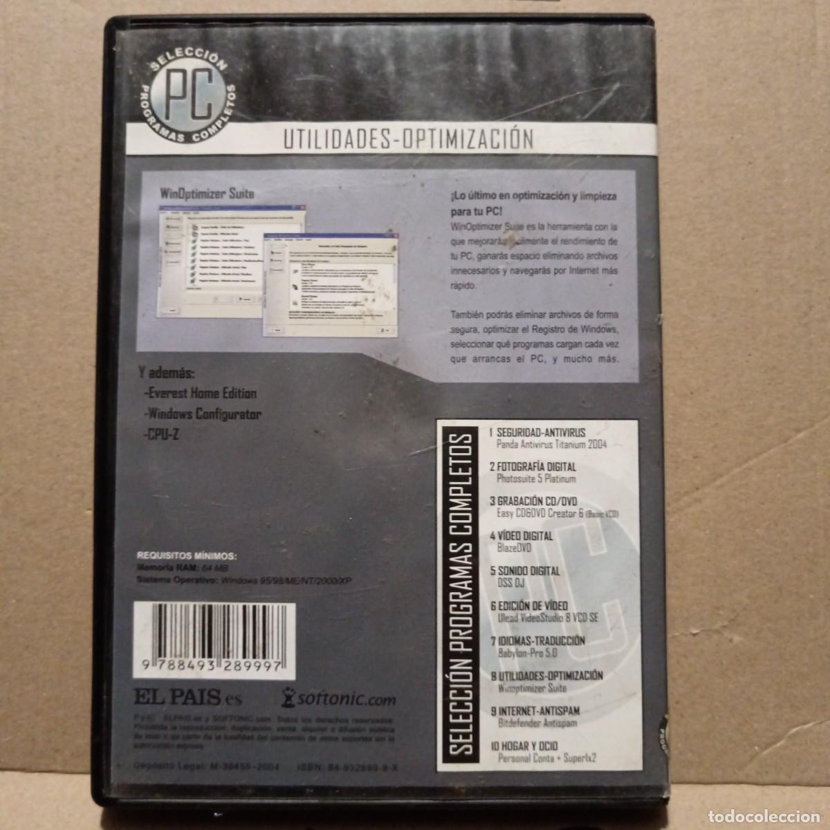 Videojuegos y consolas: Ashampoo WinOptimizer Suite. Cd-rom - Foto 2