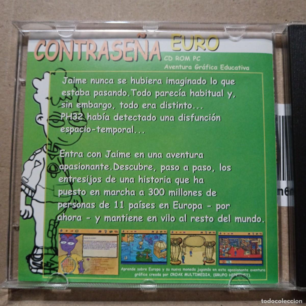 Videojuegos y consolas: Contrase&ntilde;a Euro. Cd-rom - Foto 4