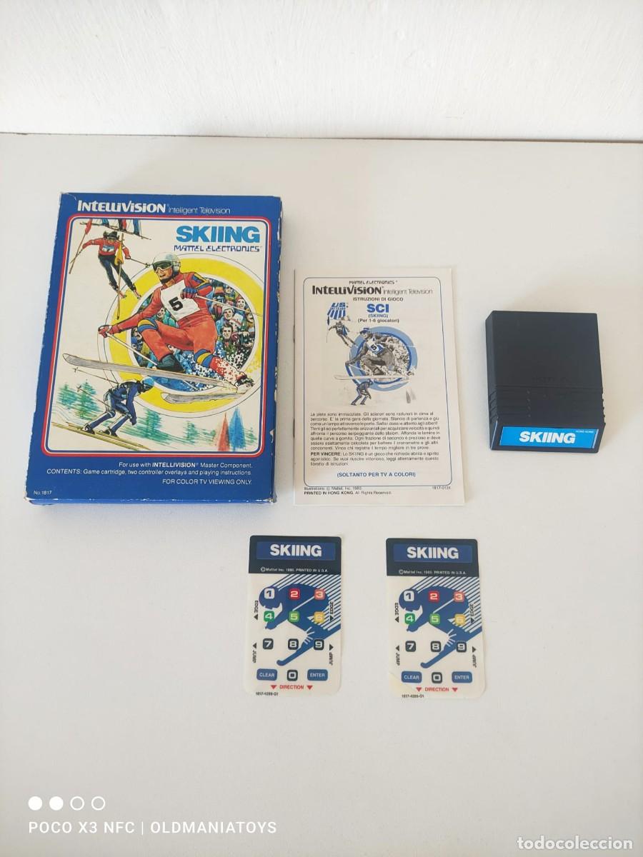 Simulateur De Course Jeu Skiing – Mattel Intellivision – Console Rétro – État Correct, Jouable Mattel Intellivision Skiing