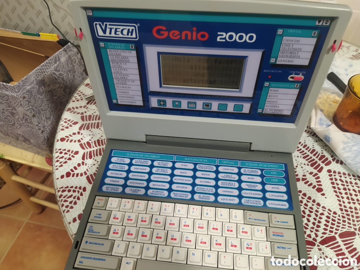 Videojuegos y consolas: Ordenador genio 2000 vtech - Foto 1