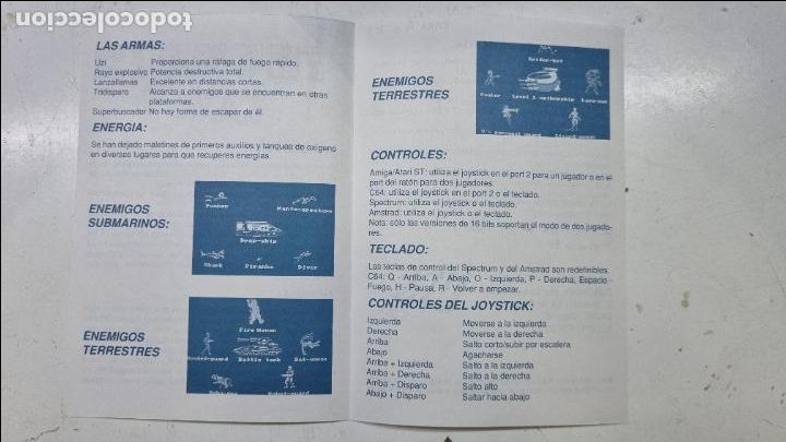 Videojuegos y consolas: Manual de instrucciones de video juego Thunder Jaws DRG Software - Foto 2