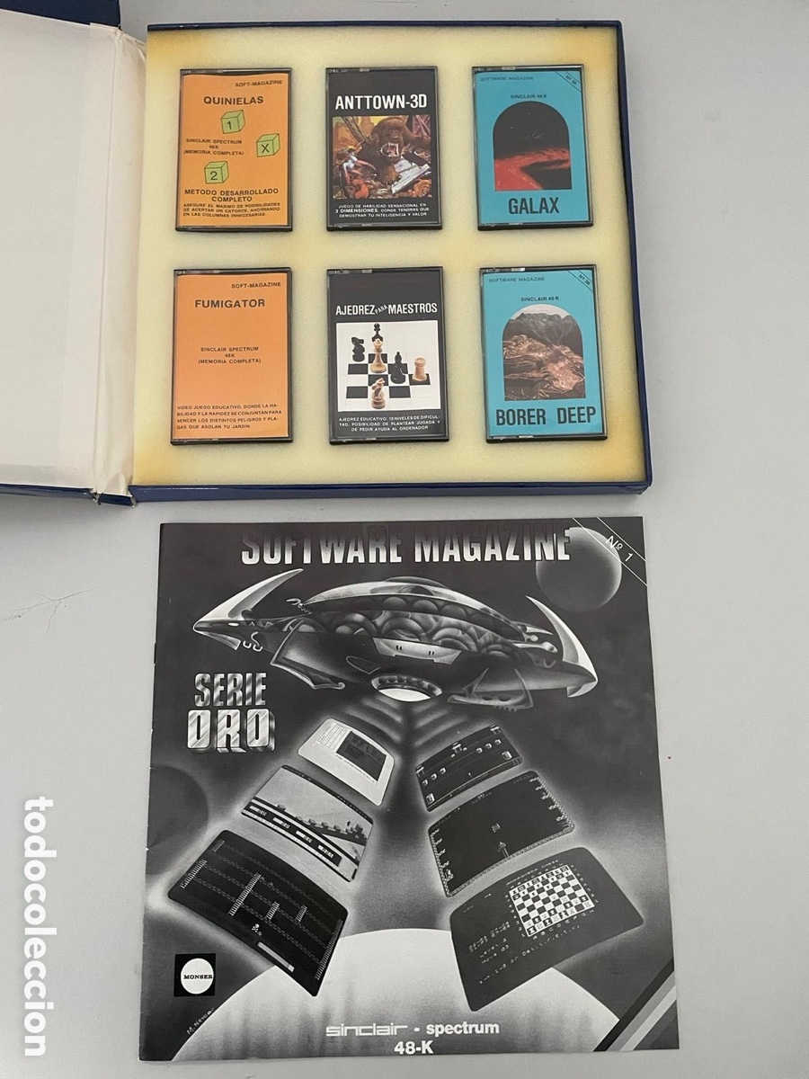 Videojuegos y consolas: SOFTWARE MAGAZINE N&ordm;1 SERIE ORO - Foto 2